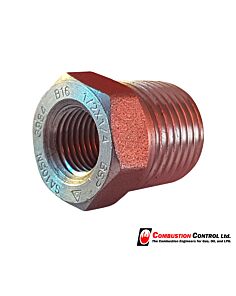High Pressure Reducing Bush 1/2"M to 1/4" FM BSP