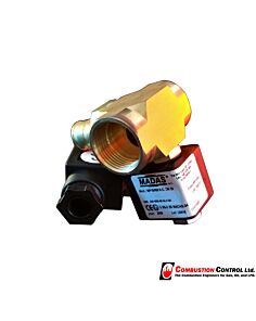 MADAS DN20 230VAC Solenoid Valve with manual reset pmax 500mbar