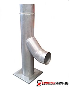 Flue Base For Ivar SupeRac 190 & 290 boilers 220mm Dia