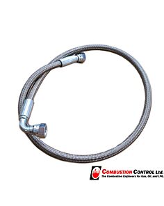 EF Fuel hose 650mm long for Max 45, bsp connection