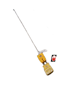 Hi Temp k probe 3mm 1000mm long 1100c