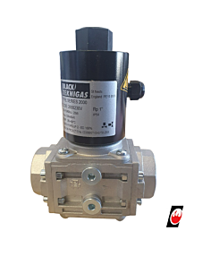 Black Teknigas Solenoid Operated Gas Safety Shut-off valve 1" Fast Opening