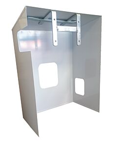 AL425 Gas Meter Cover, Top Plate, H Wall Bracket