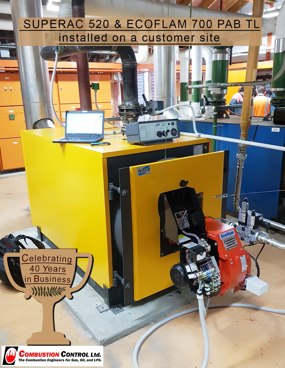 Ivar SupeRac 520 Hot Water Boiler